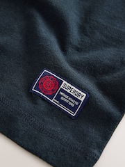 Superdry Black Long Sleeve Henley T-Shirt - Image 3 of 5