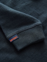 Superdry Black Long Sleeve Henley T-Shirt - Image 4 of 5