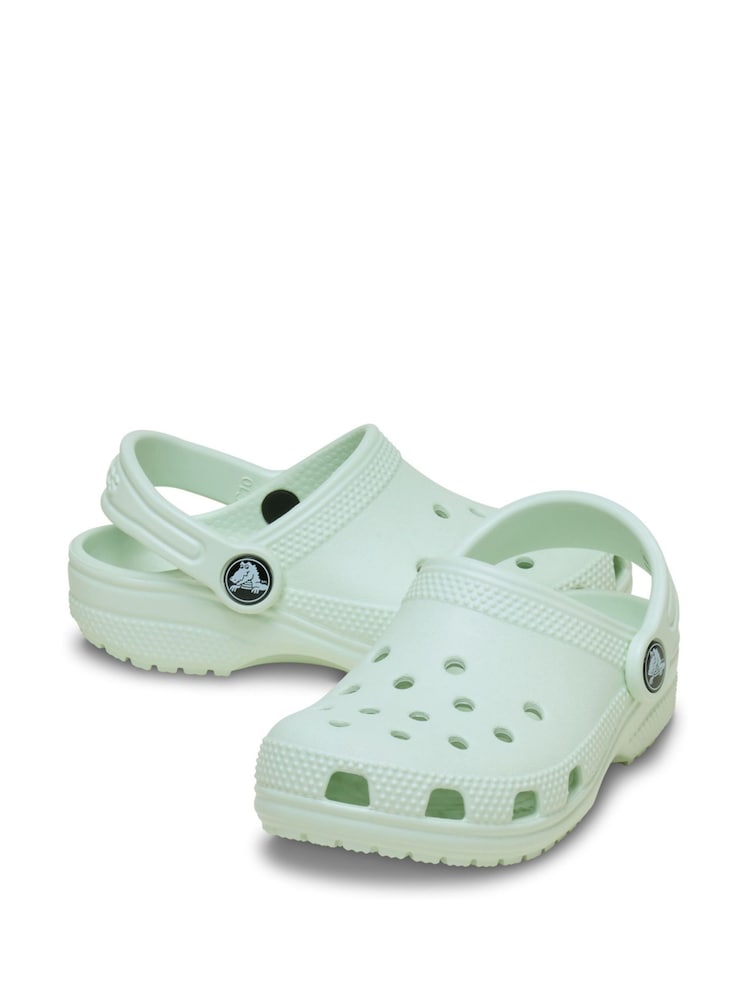 Crocs Mint Green Toddler Classic Sandals - Image 5 of 7
