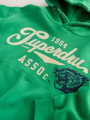 Grün - Superdry Kapuzensweatshirt - Bild 4 von 6