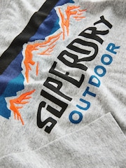 Superdry Grey Long Sleeve T-Shirt - Image 8 of 9
