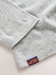 Superdry Grey Long Sleeve T-Shirt - Image 9 of 9