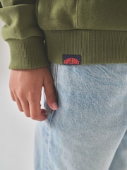 Superdry Khaki Green Hoodie - Image 4 of 4