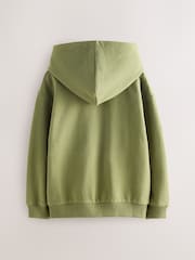 Superdry Khaki Green Hoodie - Image 6 of 10