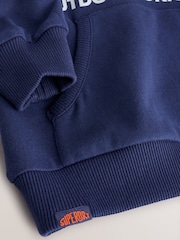 Superdry Navy Mix Hoodie - Image 6 of 6