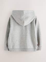 Gris - Superdry Zip Through Hoodie - Imagen 7 de 10