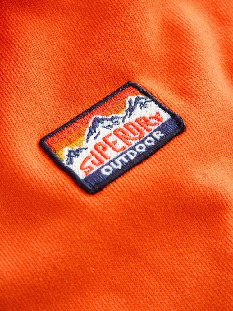 Naranja - Superdry Zip Through Hoodie - Imagen 10 de 10