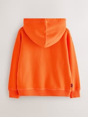 Naranja - Superdry Zip Through Hoodie - Imagen 7 de 10