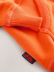 Naranja - Superdry Zip Through Hoodie - Imagen 9 de 10