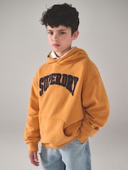 Superdry Yellow Hoodie - Image 1 of 2
