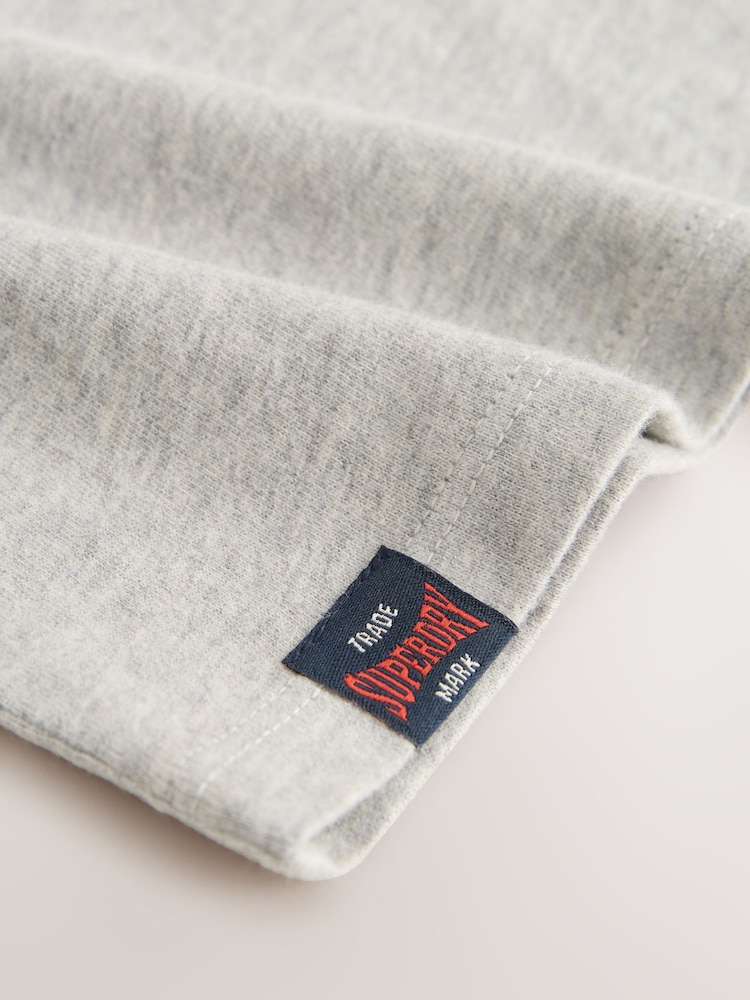 Superdry Grey Navy T-Shirt - Image 5 of 5