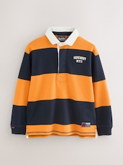Superdry Yellow Rugby Polo Shirt - Image 1 of 6