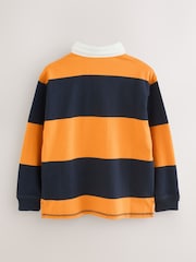 Superdry Yellow Rugby Polo Shirt - Image 2 of 6