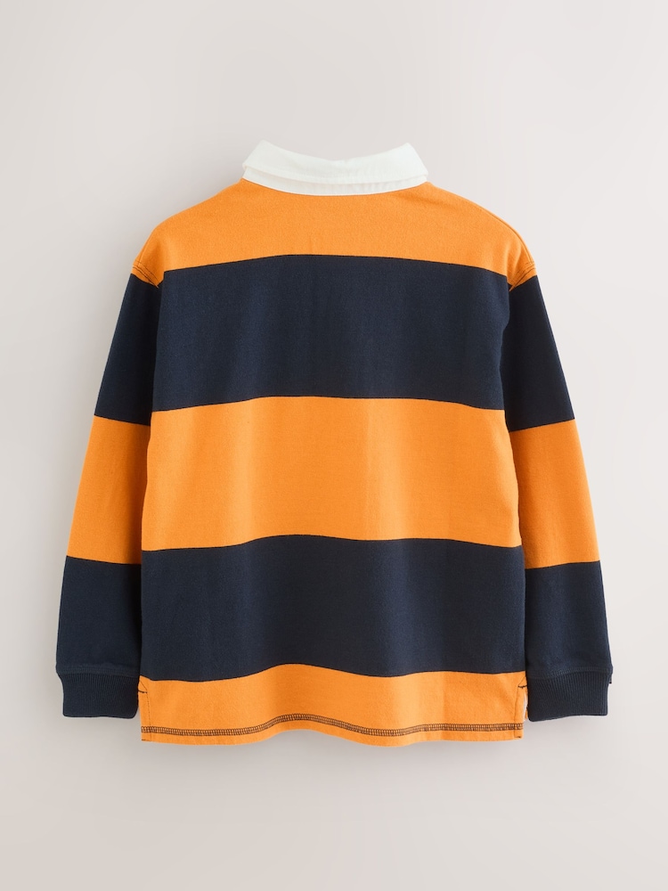 Superdry Yellow Rugby Polo Shirt - Image 2 of 6