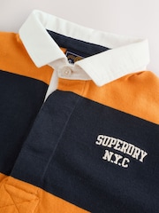 Superdry Yellow Rugby Polo Shirt - Image 3 of 6