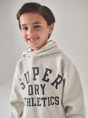 Superdry Grey/Black Sweatshirt and Joggers Set - Image 5 of 7