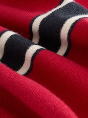 Superdry Red Rugby Polo Shirt - Image 6 of 6