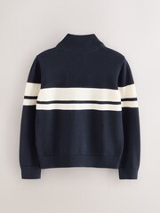Marineblau/Weiß - Superdry Knit Jumper - Bild 2 von 5