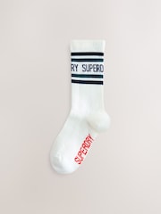 Superdry Multi Socks 3 Pack - Image 3 of 6
