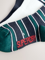 Superdry Multi Socks 3 Pack - Image 5 of 6