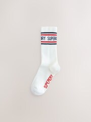 Superdry Multi Stripe Socks 5 Pack - Image 5 of 8
