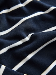 Superdry Navy/White Long Sleeve T-Shirt - Image 3 of 5