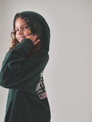 Superdry Green White Sweatshirt & Joggers Set - Image 3 of 7