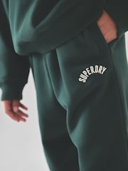 Superdry Green White Sweatshirt & Joggers Set - Image 7 of 7