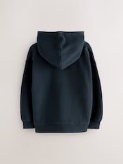Superdry Navy Hoodie - Image 2 of 5