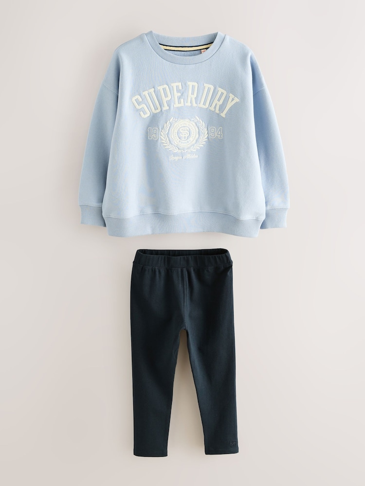 azul white - Superdry Leggings Set - Imagem 1 de 5