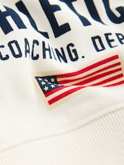 Superdry White Navy Sweat Set - Image 3 of 5