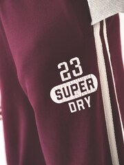 Superdry Burgundy Red Sweatshirt & Joggers Set - Image 3 of 6