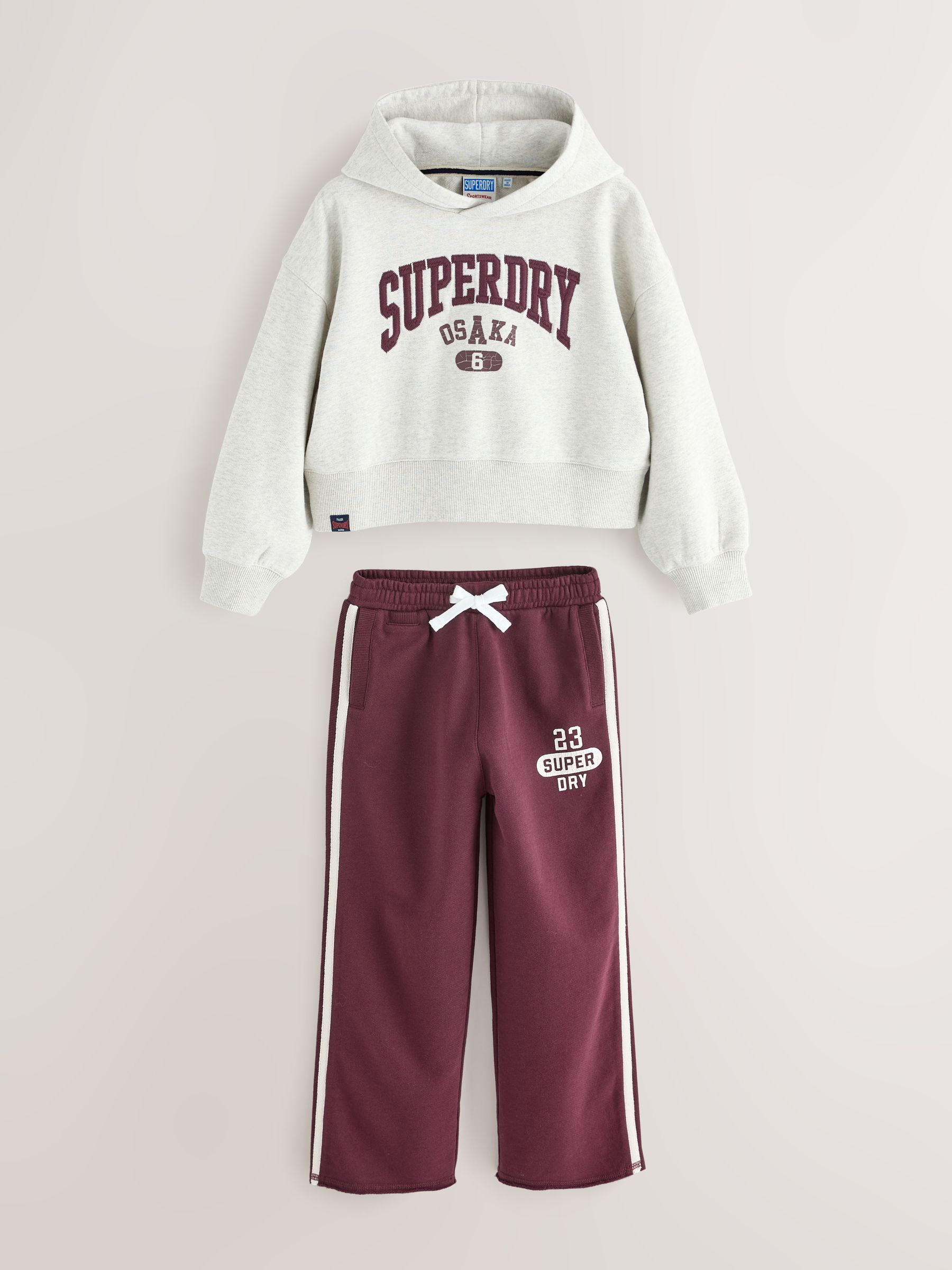 Buy Burgundy Red Sweat Top Shorts Set from the Next UK online shop