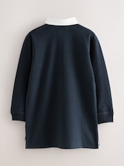 Superdry Navy Rugby Dress - Image 2 of 6