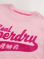 Розовый - Superdry Essential T-Shirt - Image 3 of 5