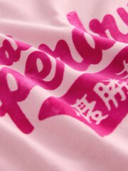 Розовый - Superdry Essential T-Shirt - Image 4 of 5