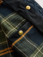 Superdry Navy Wax Jacket - Image 5 of 7