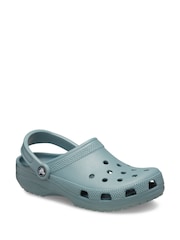 Crocs Green Adults Classic Clogs - Image 3 of 7
