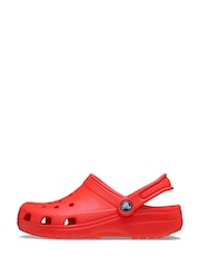 Crocs Red Kids Classic Clogs - Image 2 of 7