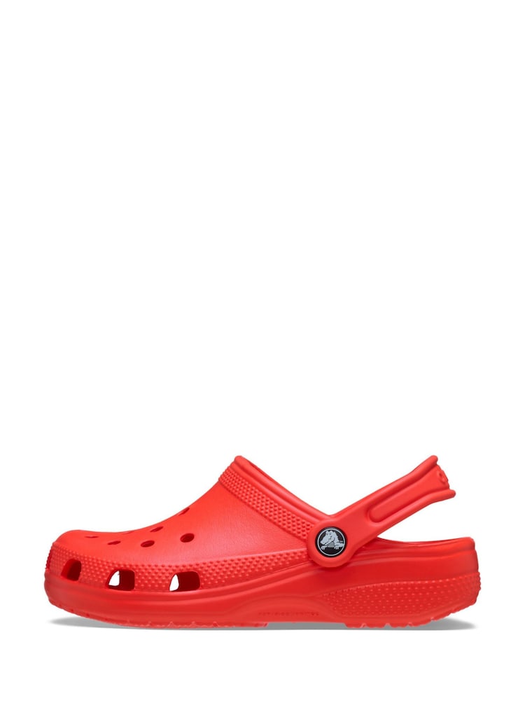 Crocs Red Kids Classic Clogs - Image 2 of 7