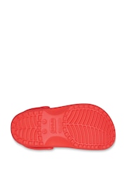 Crocs Red Kids Classic Clogs - Image 4 of 7