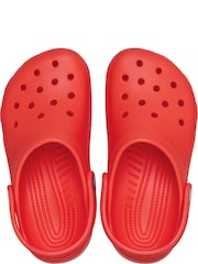 Crocs Red Kids Classic Clogs - Image 5 of 7