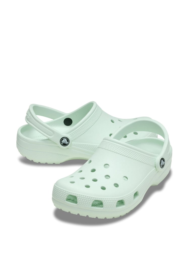 Crocs Mint Green Adults Classic Clogs - Image 5 of 7