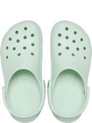 Crocs Mint Green Adults Classic Clogs - Image 6 of 7