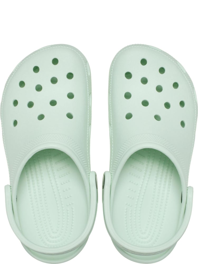 Crocs Mint Green Adults Classic Clogs - Image 6 of 7