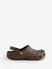 Crocs Brown Adults Classic Clogs - Image 1 of 1