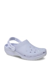 Crocs Purple Classic Frosted Clogs - Image 3 of 7