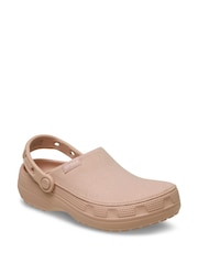 Crocs Caramel Brown Classic Crafted Clogs - Image 3 of 7