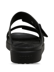 Crocs Black Brooklyn Buckle Low Sandals - Image 5 of 7