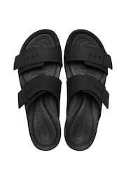 Crocs Black Brooklyn Buckle Low Sandals - Image 6 of 7
